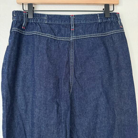 Vintage Drapers & Damons Women Dark Wash Jean Hi-Rise Straight Leg Denim Size 10 - Picture 7 of 8